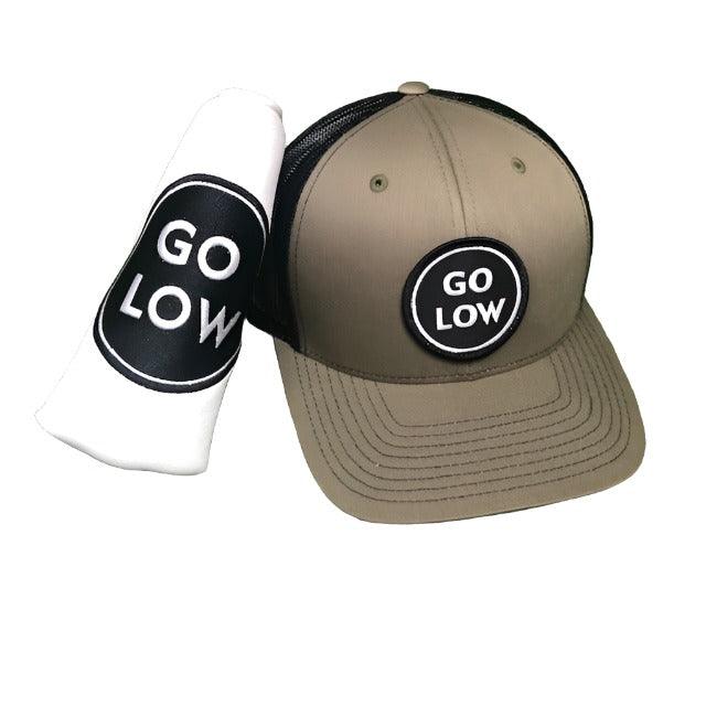 Go Low Putter Cover & Snapback Cap - The Back Nine Online