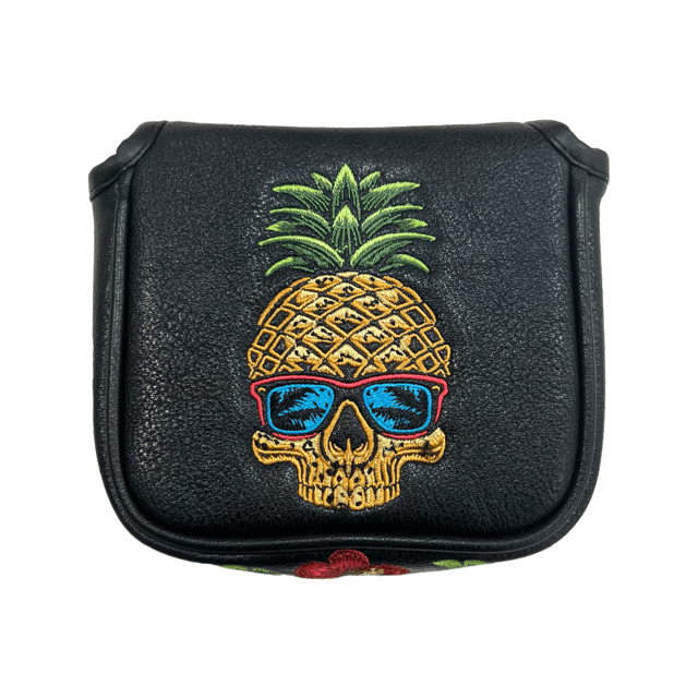 Pineapple Skull Mallet Putter Cover - The Back Nine Online