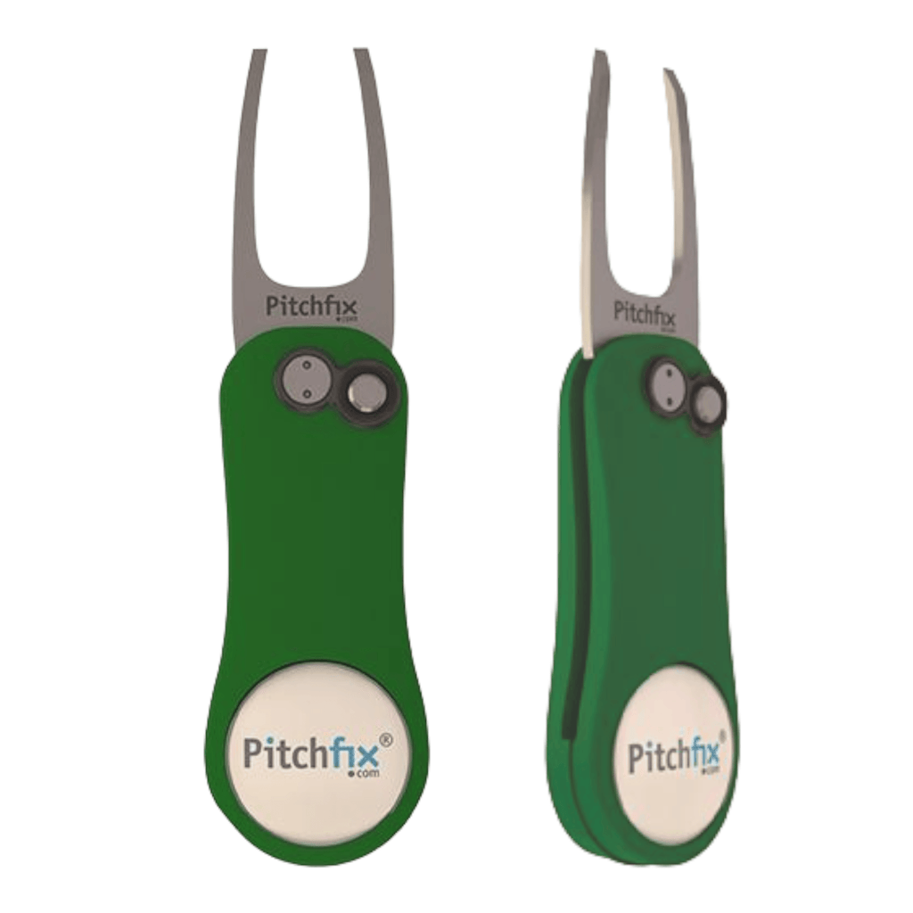 Pitchfix Original 2.0 Divot Tool - Green - The Back Nine Online