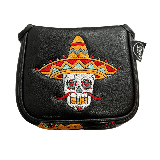 Sugar Skull "Chilli" Mallet Putter Cover - The Back Nine Online