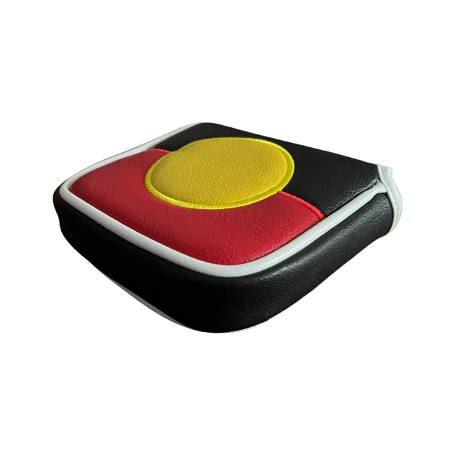 Aboriginal Flag Mallet Putter Cover - The Back Nine